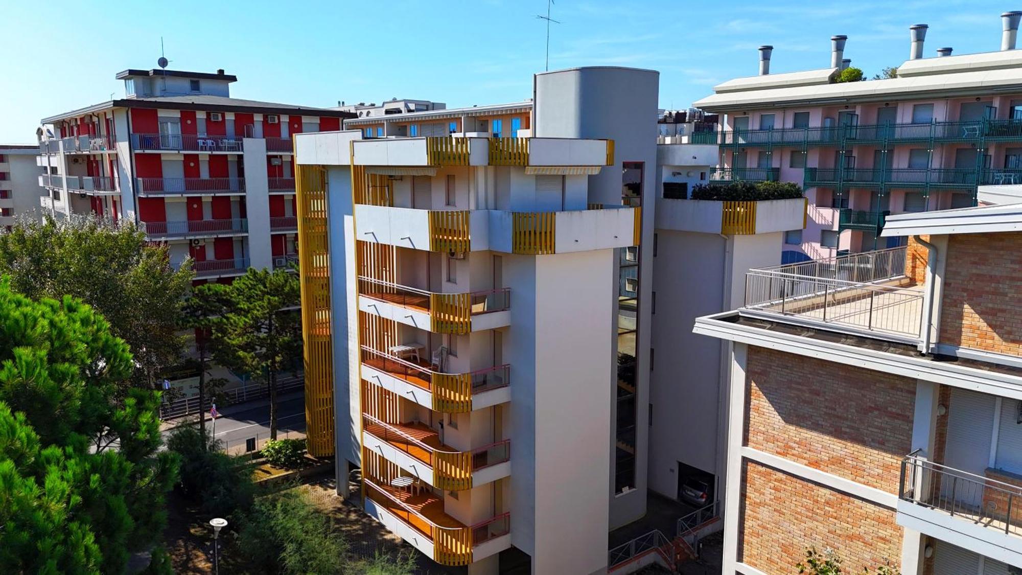 Appartamenti Betania Bibione Bagian luar foto